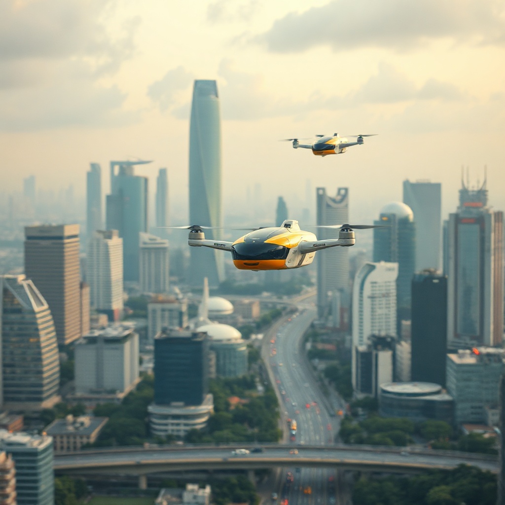 Pilotless Flying Taxis