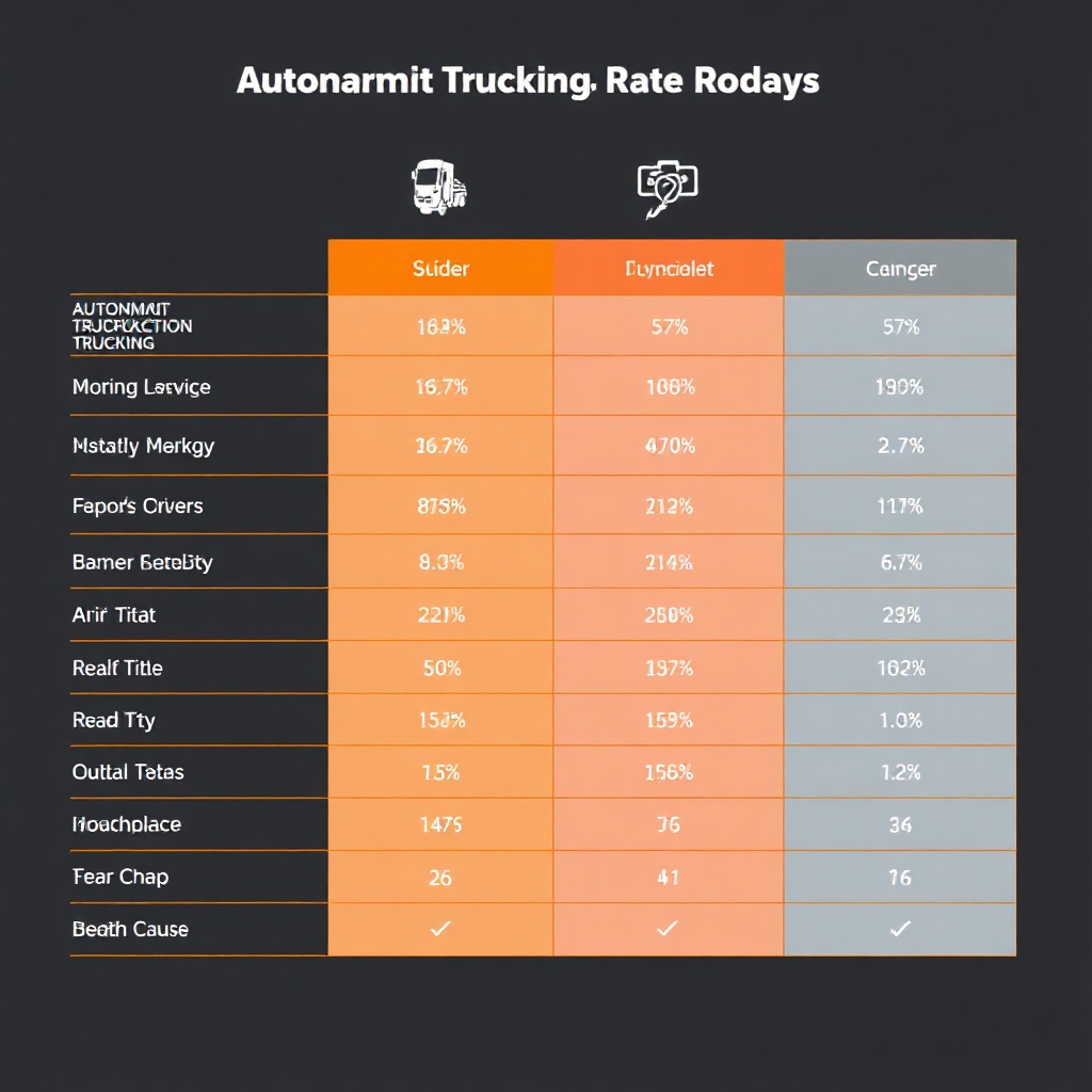 Autonomous trucking technology