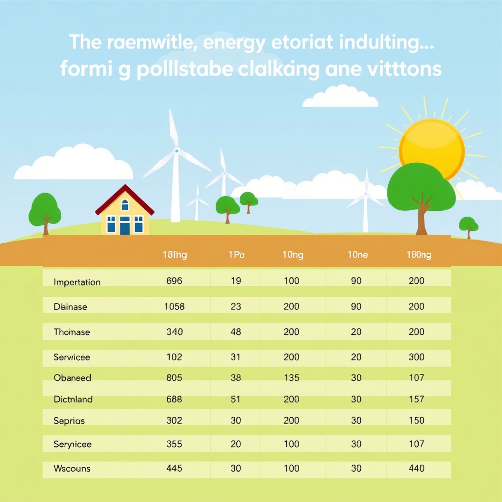 Carbon zero energy transition