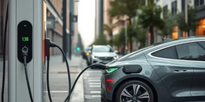 EV charger tax credit paperwork beside a home wall charger in 2026