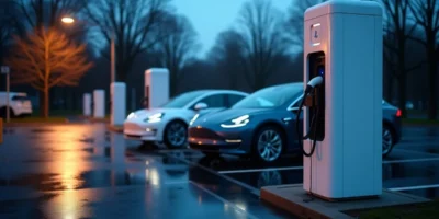 EV charging station business