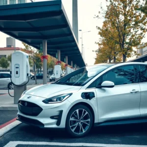 Apartment EV charging with a home outlet overnight